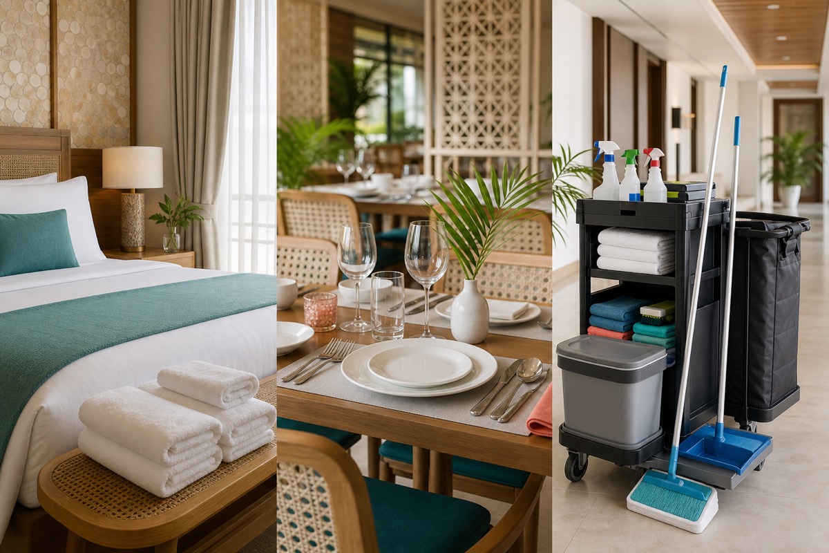 Hospitality, restaurant and professional cleaning supplies